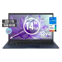 Falabella Portátil Intel Core i5-1335U 1TB SSD 40GB RAM 14 FHD oferta
