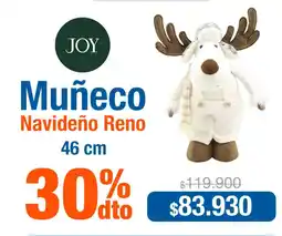 Alkosto Muñeco navideño reno 46 cm oferta