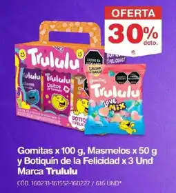 Makro Trululu gomitas, masmelos y botiquin de la felicidad oferta