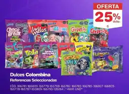 Makro Colombina dulces oferta