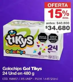 Makro Gol Tikys golochips oferta