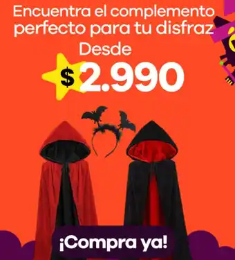 Éxito Encuentra el complemento perfecto para tu disfraz oferta