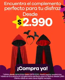 Éxito Encuentra el complemento perfecto para tu disfraz oferta