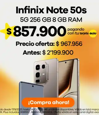 Infinix note 50s
