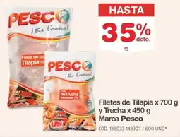 Makro Pesco filetes de tilapia oferta