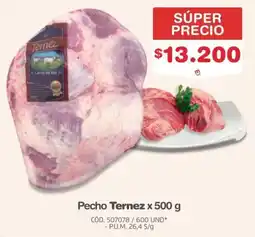 Makro Ternez pecho oferta