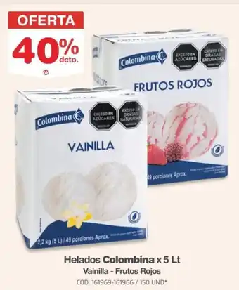 Colombina helados