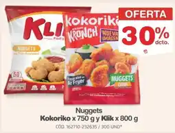 Makro Kokoriko nuggets oferta