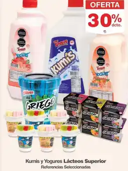Makro Lácteos superior kumis y yogures oferta
