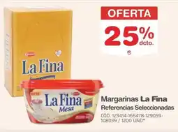 Makro La fina margarinas oferta