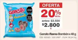 Makro Ramo bombón gansito oferta