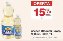 Makro Oleocali aceites girasol oferta