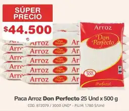 Makro Don perfecto paca arroz oferta
