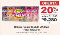 Makro Fresky bebida surtida oferta