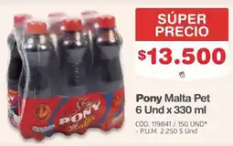 Makro Pony malta pet oferta