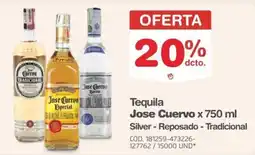 Makro Jose cuervo tequila oferta