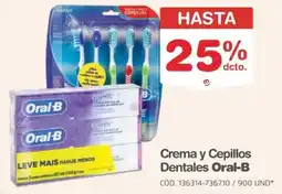Makro Oral-b crema y cepillos dentales oferta