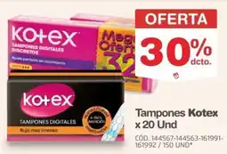 Makro Kotex tampones oferta