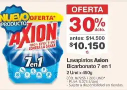 Makro Axion lavaplatos bicarbonato 7 en 1 oferta