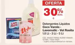 Makro Coco varela detergentes líquidos oferta