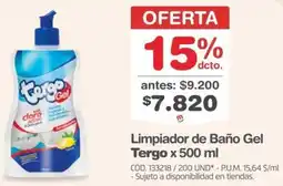 Makro Tergo limpiador de baño gel oferta