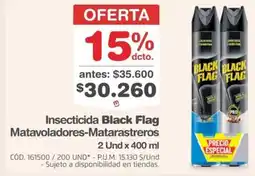 Makro Black flag insecticida matavoladores-matarastreros oferta