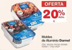 Makro Darnel moldes de aluminio oferta