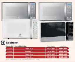 Makro Electrolux microondas y horno oferta