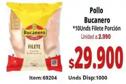 Mercamio Pollo Bucanero oferta