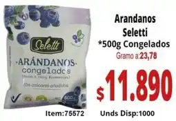 Mercamio Seletti arandanos oferta