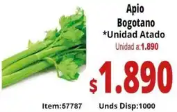 Mercamio Apio bogotano oferta