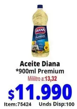 Mercamio Diana aceite premium oferta
