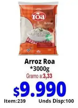 Mercamio Roa arroz oferta