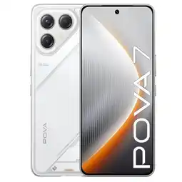 Falabella Celular Tecno POVA 7 256GB 8GB (Ampliable a 16GB) Blanco oferta