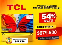 Alkomprar Tcl tv 32" oferta