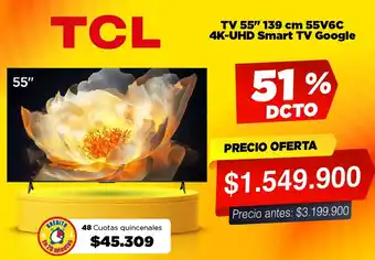 Tcl tv 55"