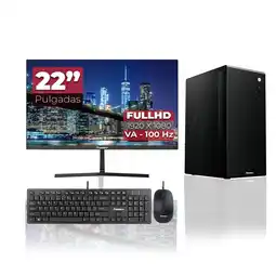 Falabella Computador de Escritorio intel Core 5 12400 SSD 512GB RAM 8GB Monitor 22 113399 oferta