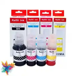 Falabella Tintas GI-11 genéricas para impresora PIXMA G2160 y G3160, Kit x 4 oferta