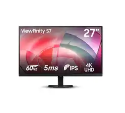 Falabella Monitor 27 Pulgadas ViewFinity D700 4K Plano Negro oferta