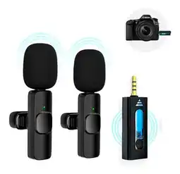 Falabella Microfonos Inalambrico Solapa 3.5 Camara Parlante Celular Pc oferta