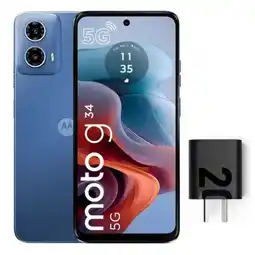 Falabella Celular G34 5G 256GB 8Ram Azul oferta
