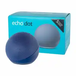 Falabella Echo Dot 5th Gen - Altavoz inteligente 360° azul oferta