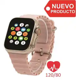 Falabella Reloj Inteligente Smartwatch Bluetooth Salud Deportes Rosado oferta