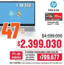 Alkosto Hp laptop oferta