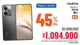 Alkosto Realme 14 oferta