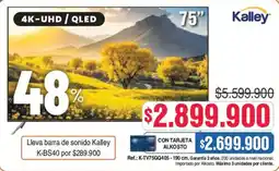 Alkosto Kalley Smart TV 75" oferta