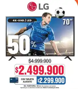 Alkosto LG Smart TV 70" oferta