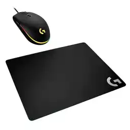 Falabella Mouse Gamer G203 Lightsync 8000dpi + Pad Mouse G240 oferta