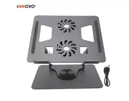 Falabella Base Soporte Para Portátil Giratoria 2 Ventiladores Plegable Metálica oferta