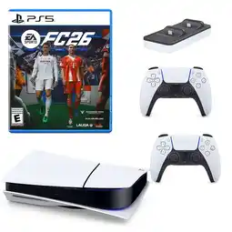 Falabella Consola Playstation5 1TB Slim PS5+2Controles+Fc26 +CargadorDobe oferta